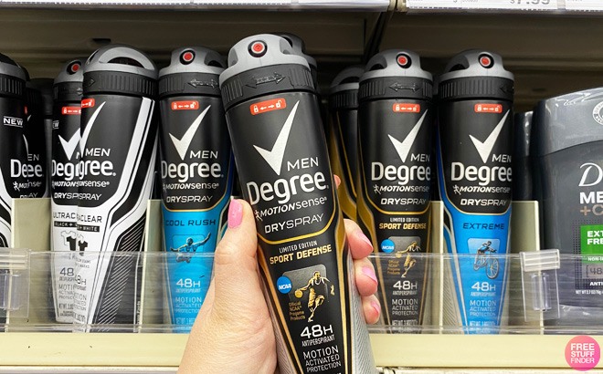 Degree Deodorant $2.29 (Reg $6)