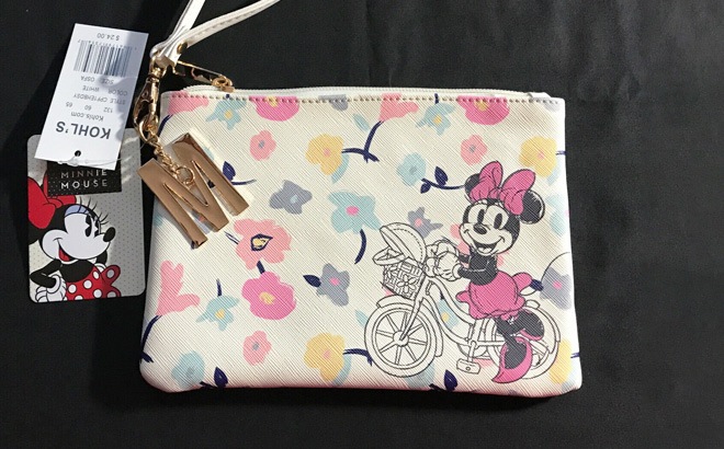 Disney Minnie Mouse Wristlet $15 Shipped!