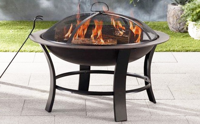 Mainstays Fire Pit $29!