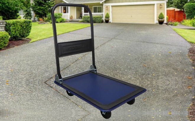 330-Pound Folding Platform Cart $39