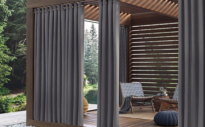 Sun Zero Outdoor Curtain Panel $11.97