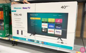 Hisense 40-Inch Roku TV $148 Shipped