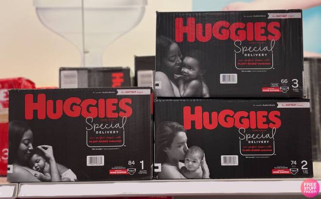 Huggies Special Delivery Baby Diapers 74-Count Only $17