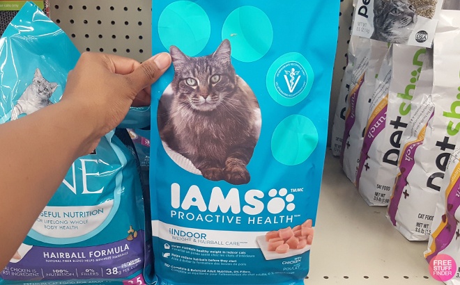 Iams 22-Pound Dry Cat Food $18