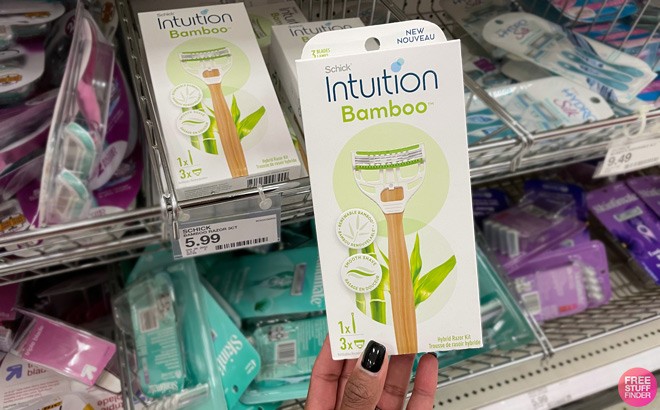 Schick Intuition Bamboo Razor 99¢ at Target