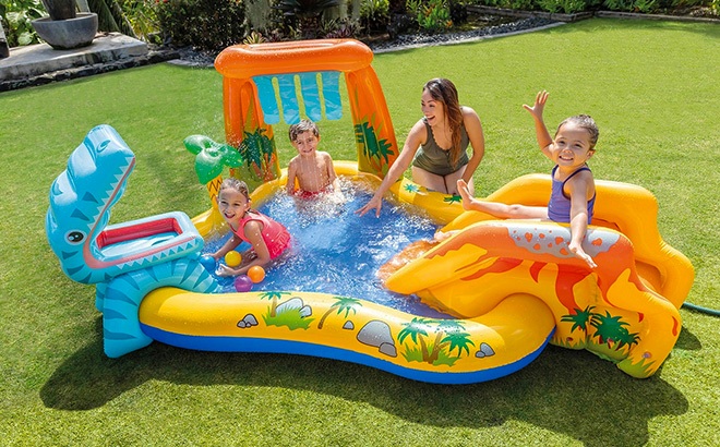 Inflatable Kiddie Swimming Pool $35 Shipped