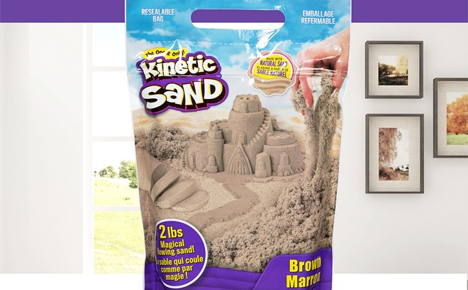 Kinetic Sand 2-Pounds $5.99