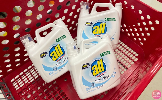 All Laundry Detergents $4 Each at Target