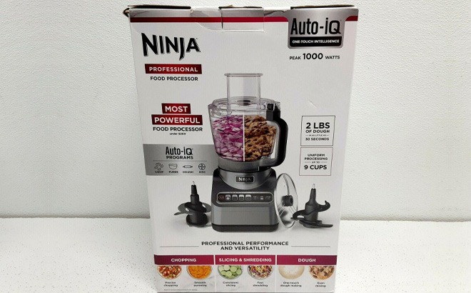 Ninja 9-Cup Food Processor $49 (Reg $120)