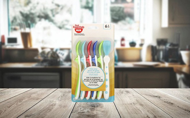 NUK Baby Spoons 6-Pack for $2.82