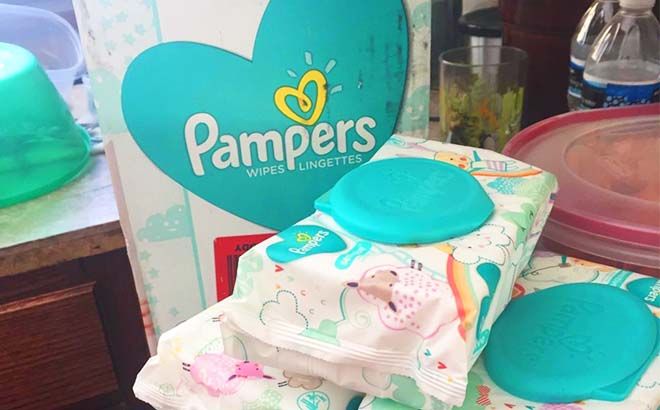 Pampers Baby Wipes 864-Count $21.74