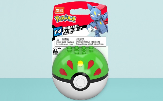 Mega Construx Pokemon Poke Ball $5