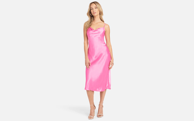 Women's Satin Dress $27