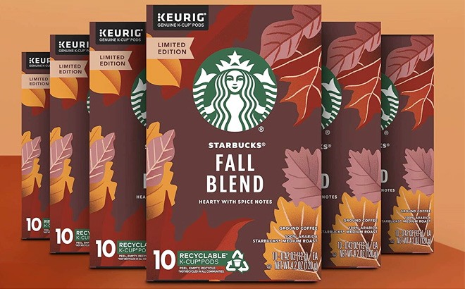 Starbucks K-Cups 60-Count for $29!