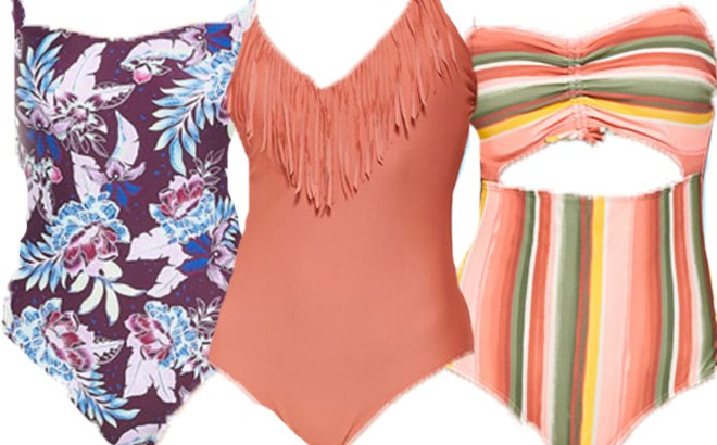 Women’s One-Piece Swimsuits $26!