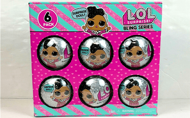 LOL Surprise Dolls 6-Pack for $20