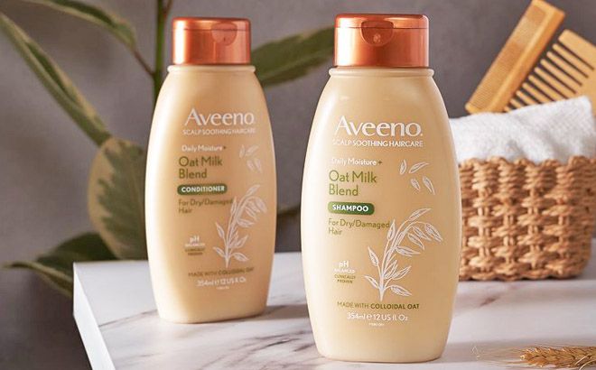 Aveeno Shampoo & Conditioner Set $6