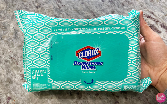 Clorox Disinfecting Wipes 70-Count for $1.50