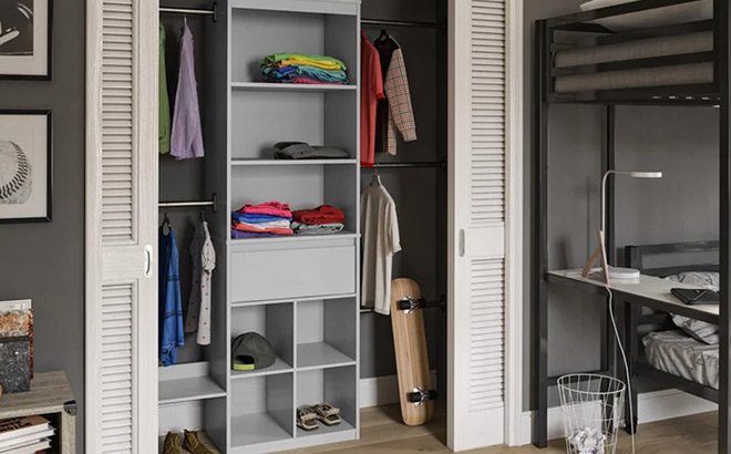 Closet Systems Up to 70% Off!