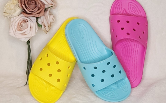 Crocs Women's Slides $17.99