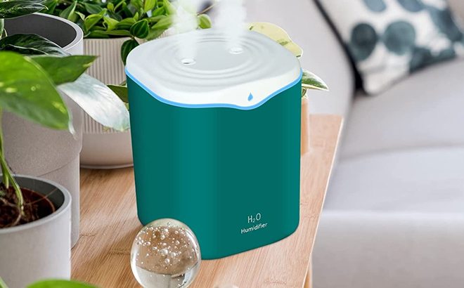 Cool Mist 2-Liter Humidifier $13.99