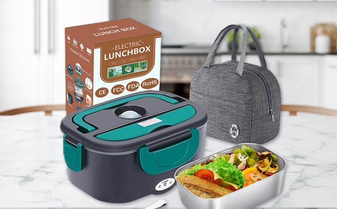Electric Lunch Box Set $24