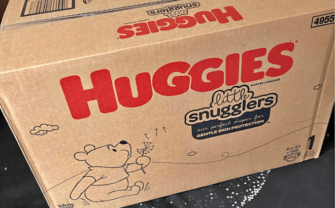 Huggies Diapers 198-Count $35 Shipped