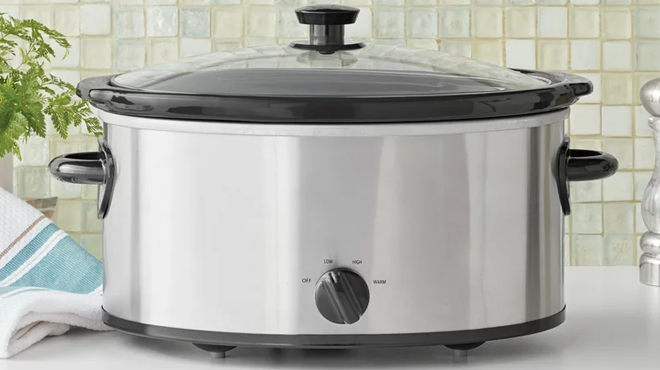Mainstays 6 Quart Oval Slow Cooker