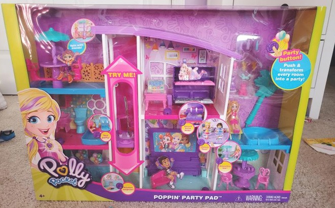 Polly Pocket Playhouse $30