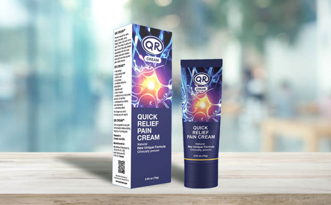 FREE Quick Relief Pain Cream Sample Sachet