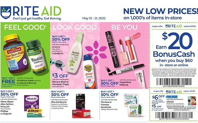 Rite Aid Ad Preview (Week 5/15 – 5/21)