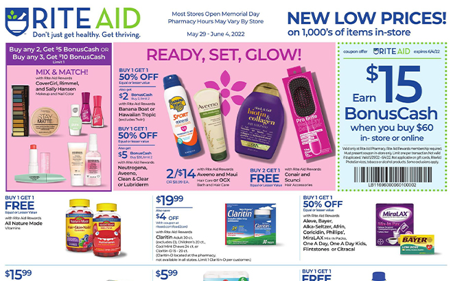 Rite Aid Ad Preview (Week 5/29 – 6/4)