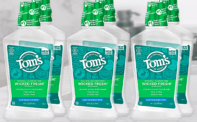 Tom’s of Maine 6-Pack Natural Mouthwash $16 Shipped