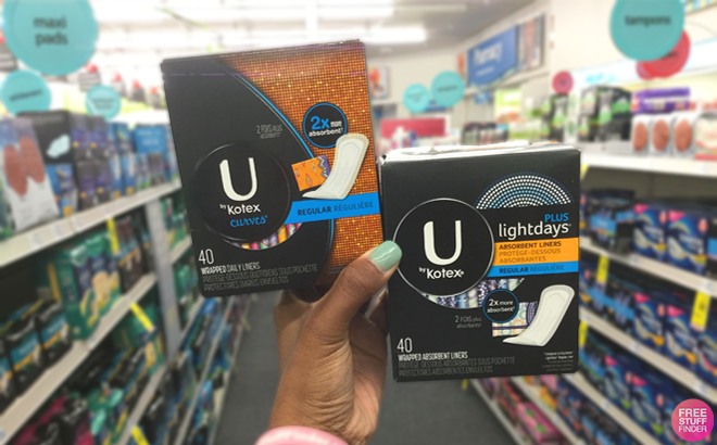 2 FREE U by Kotex Liners + Moneymaker
