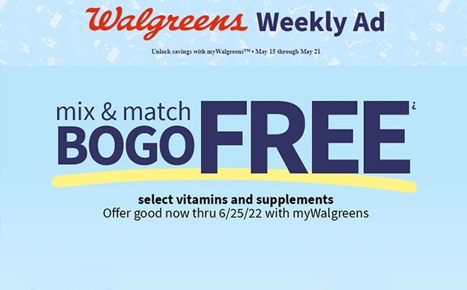 Walgreens Ad Preview (Week 5/15 – 5/21)