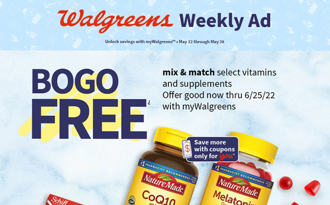 Walgreens Ad Preview (Week 5/22 – 5/28)