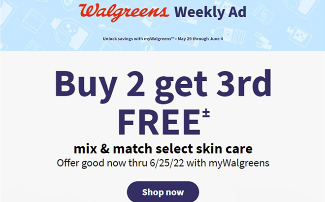 Walgreens Ad Preview (Week 5/29 – 6/4)