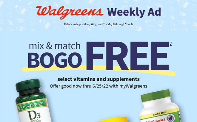 Walgreens Ad Preview (Week 5/8 – 5/14)