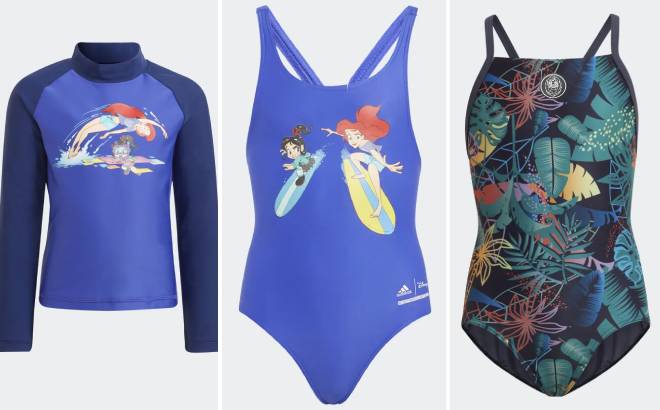 Adidas Disney Kids Swimwear $21 Shipped