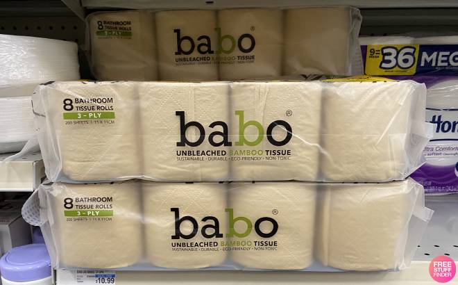 Babo 8-Count Bath Tissue $1.99 Each
