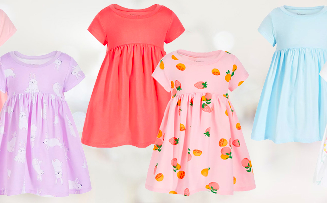 Baby Girls Dresses 2-Pack $9.60