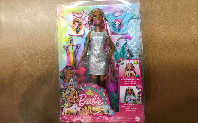 Barbie Hair Doll Set $13