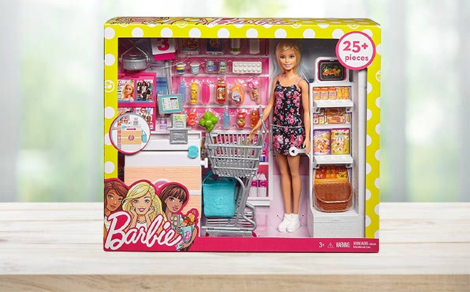 Barbie Supermarket Set $14.98