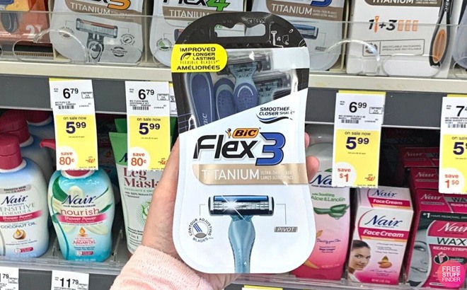 BIC Razors 99¢ at Walgreens!