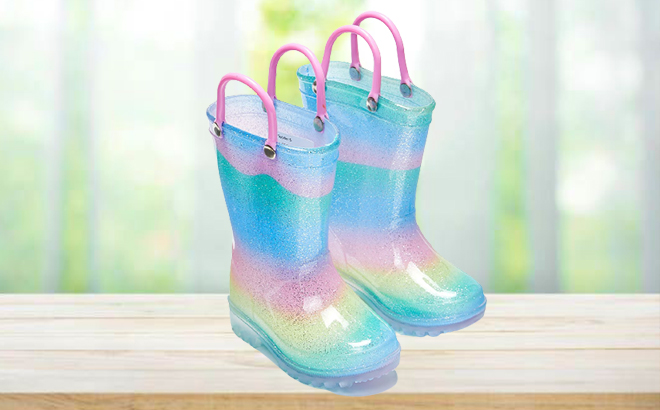 Kids’ Rain Boots $14.99