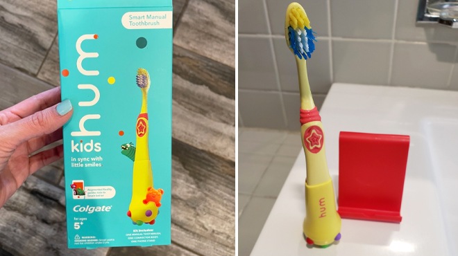 Colgate Kids Smart Manual Toothbrush in Yellow Color