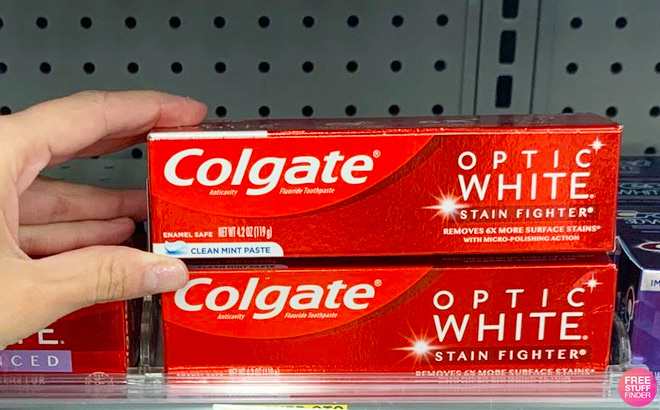 Colgate Toothpaste 49¢ Each at Walgreens