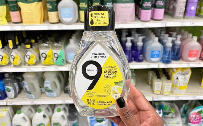 9 Elements Dish Spray Kit for 99¢!