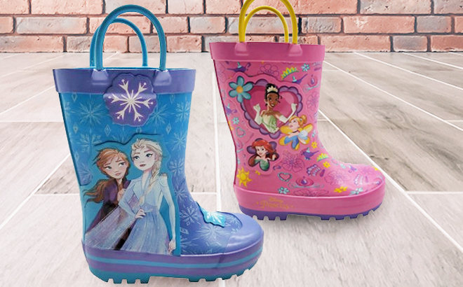 Disney Kids Rain Boots $6.99