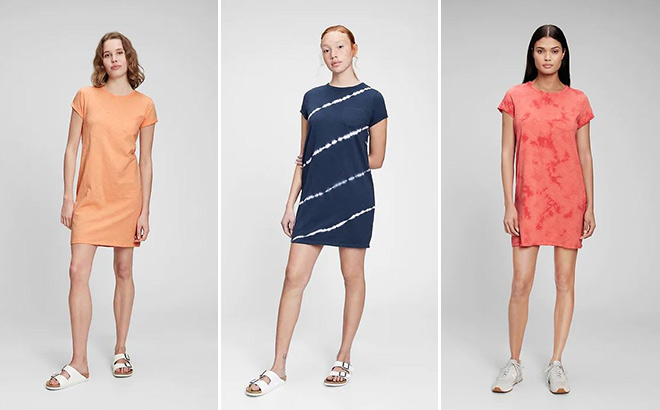 GAP Factory T-Shirt Dresses $14.99 Shipped